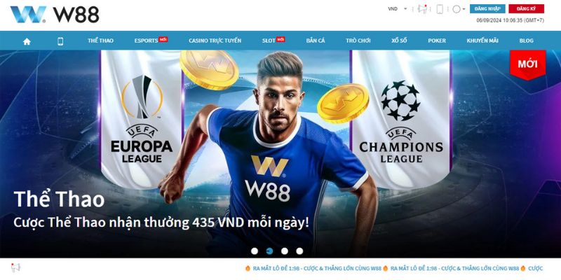 Giới thiệu tổng quan về nhà cái W88
